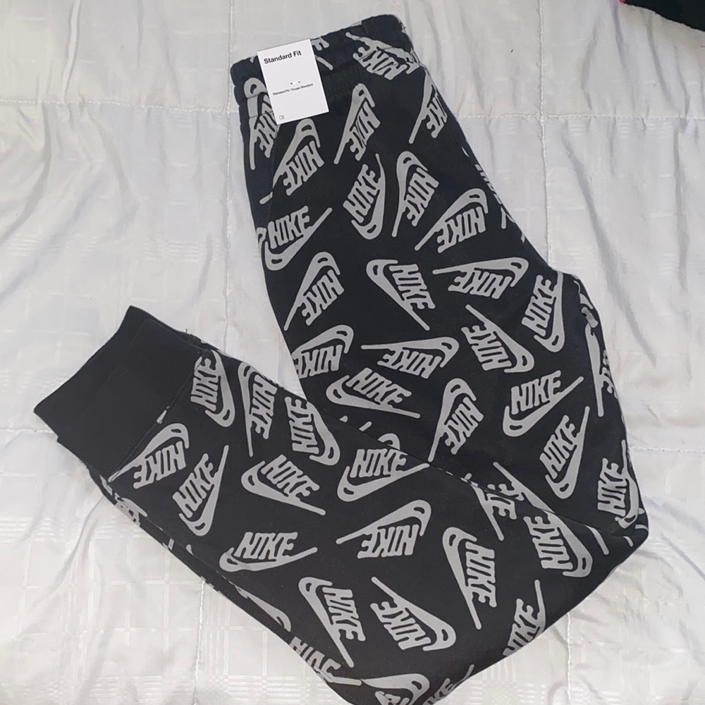 Nike logo joggers